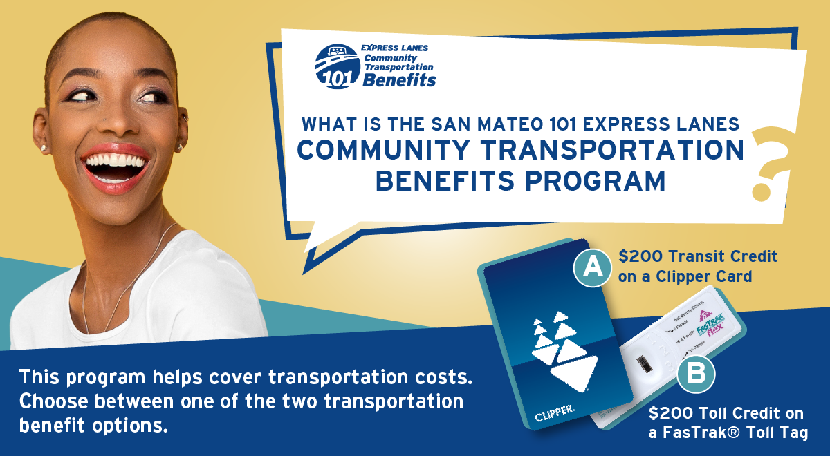 Choose $200 on a Clipper card, or $200 on a FasTrak toll tag