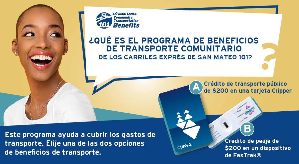 Elija $200 en una tarjeta Clipper o bien $200 en un dispositivo de FasTrak