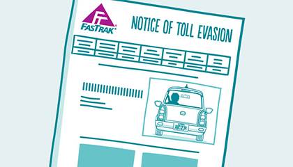 Notice of Toll Evasion