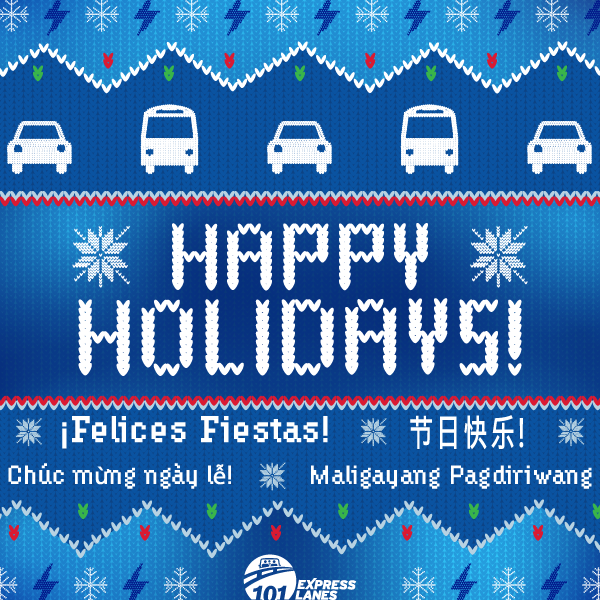 Express Lanes Holiday Card 2024